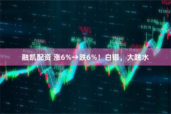 融凯配资 涨6%→跌6%！白银，大跳水